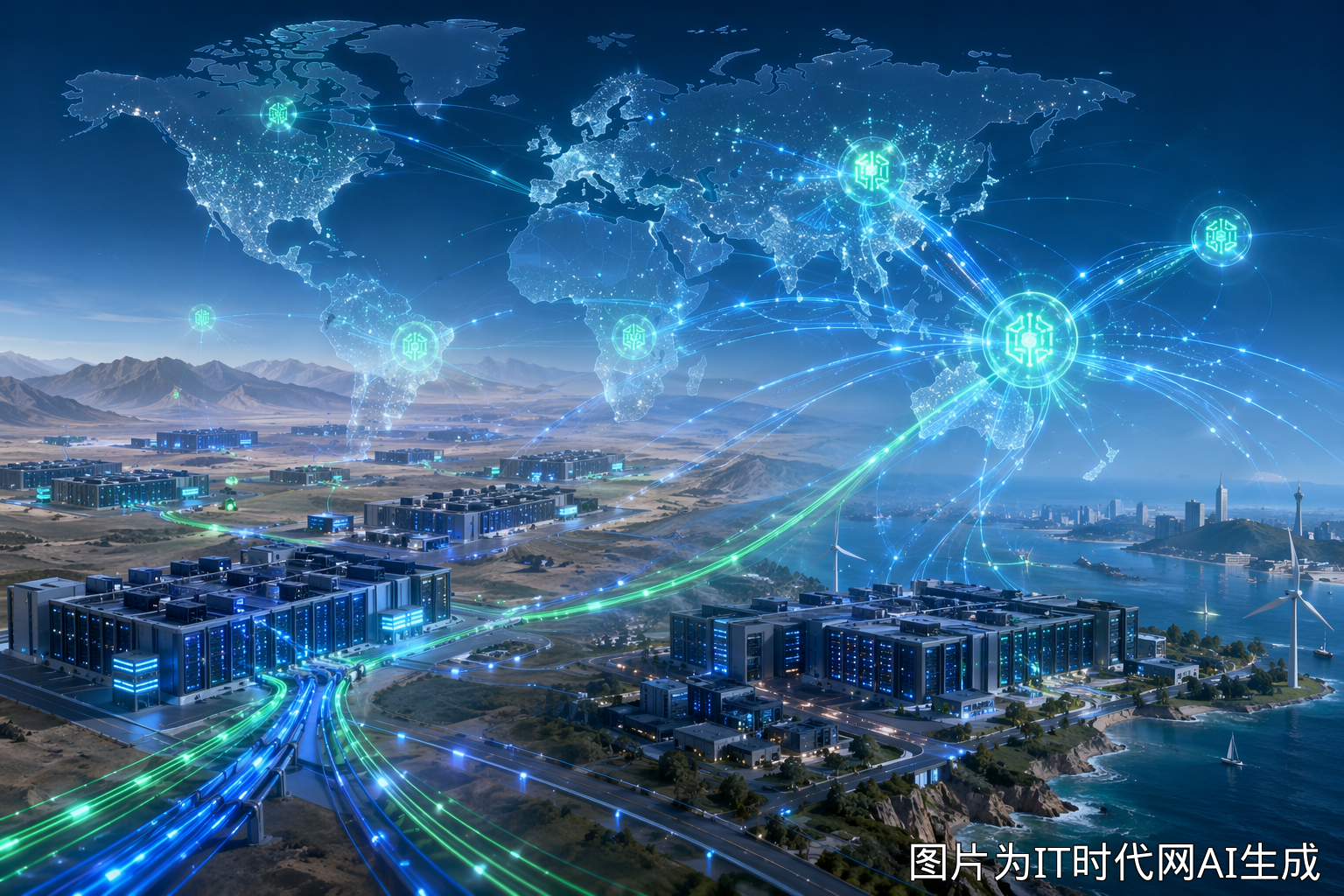 中国小城算力出海