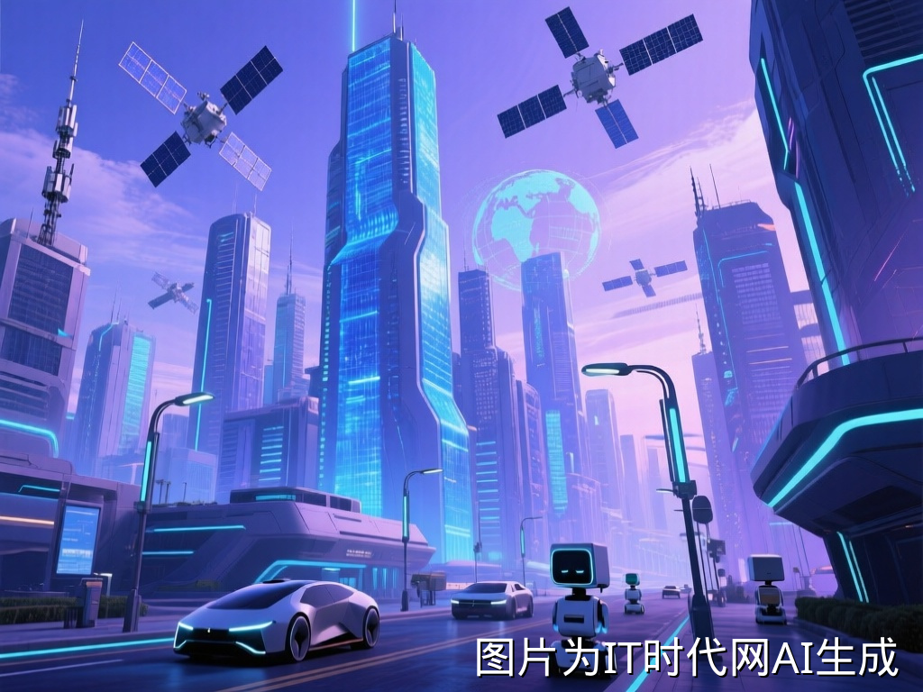 6G网络技术示意图