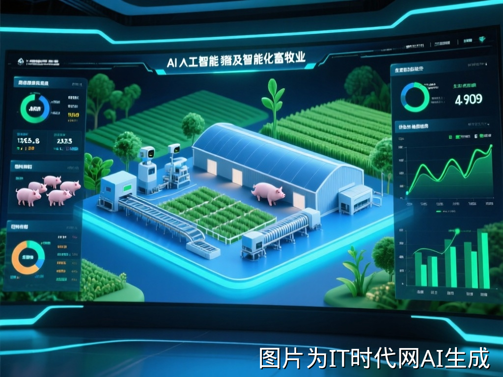 AI智能养猪示意图