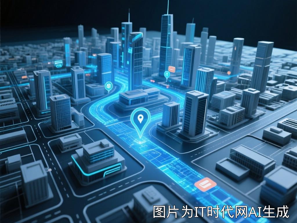 3D城市世界模型概念图