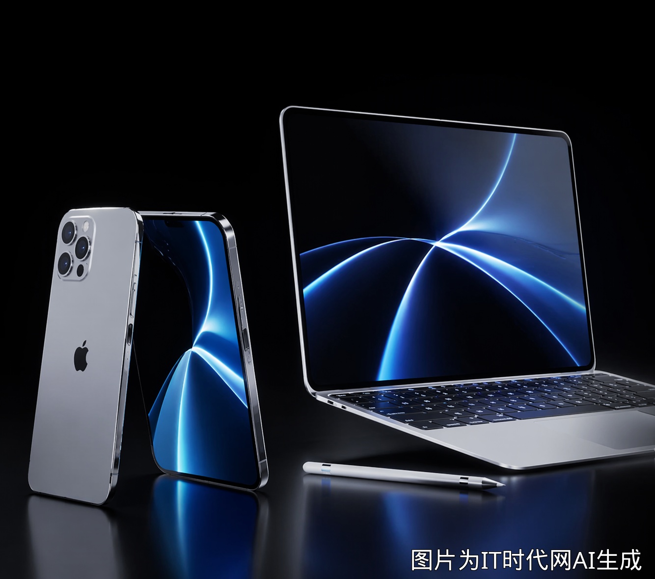 折叠屏iPhone与触屏MacBook概念