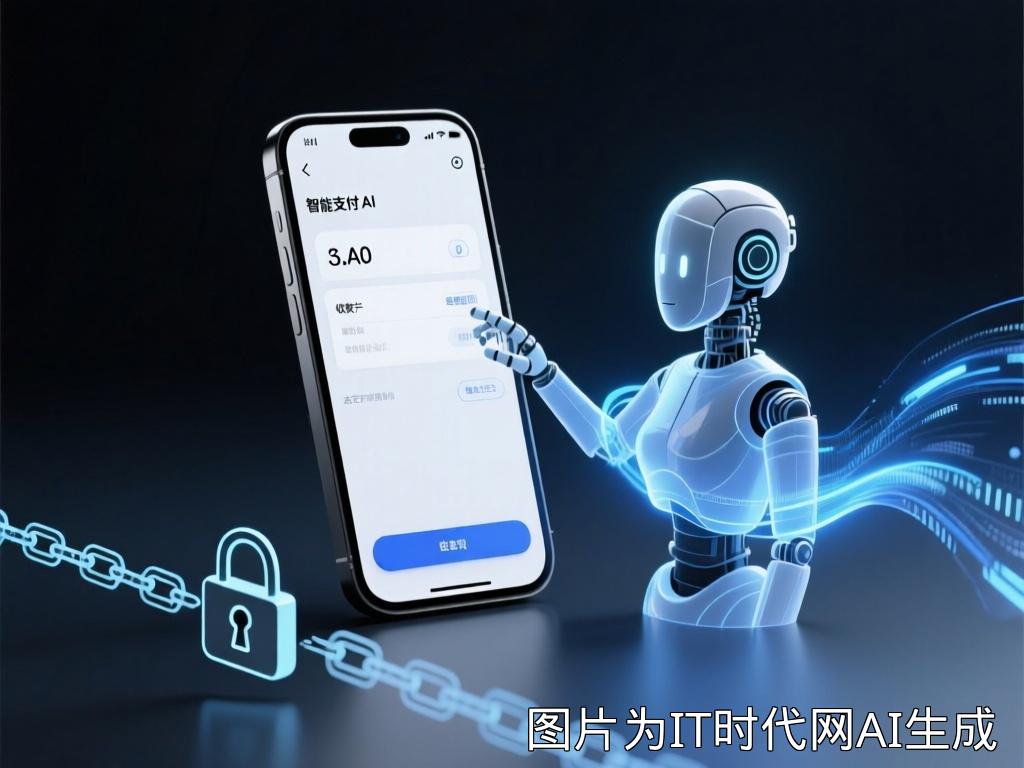 智能支付与AI概念图