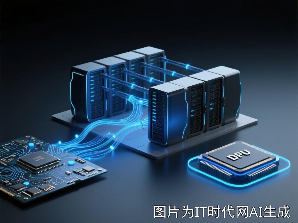 服务器与算力网络概念图