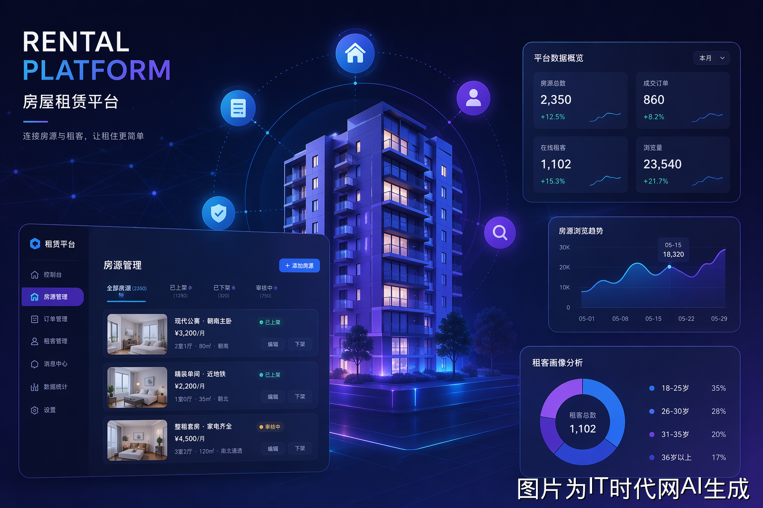 贝壳租赁概念图
