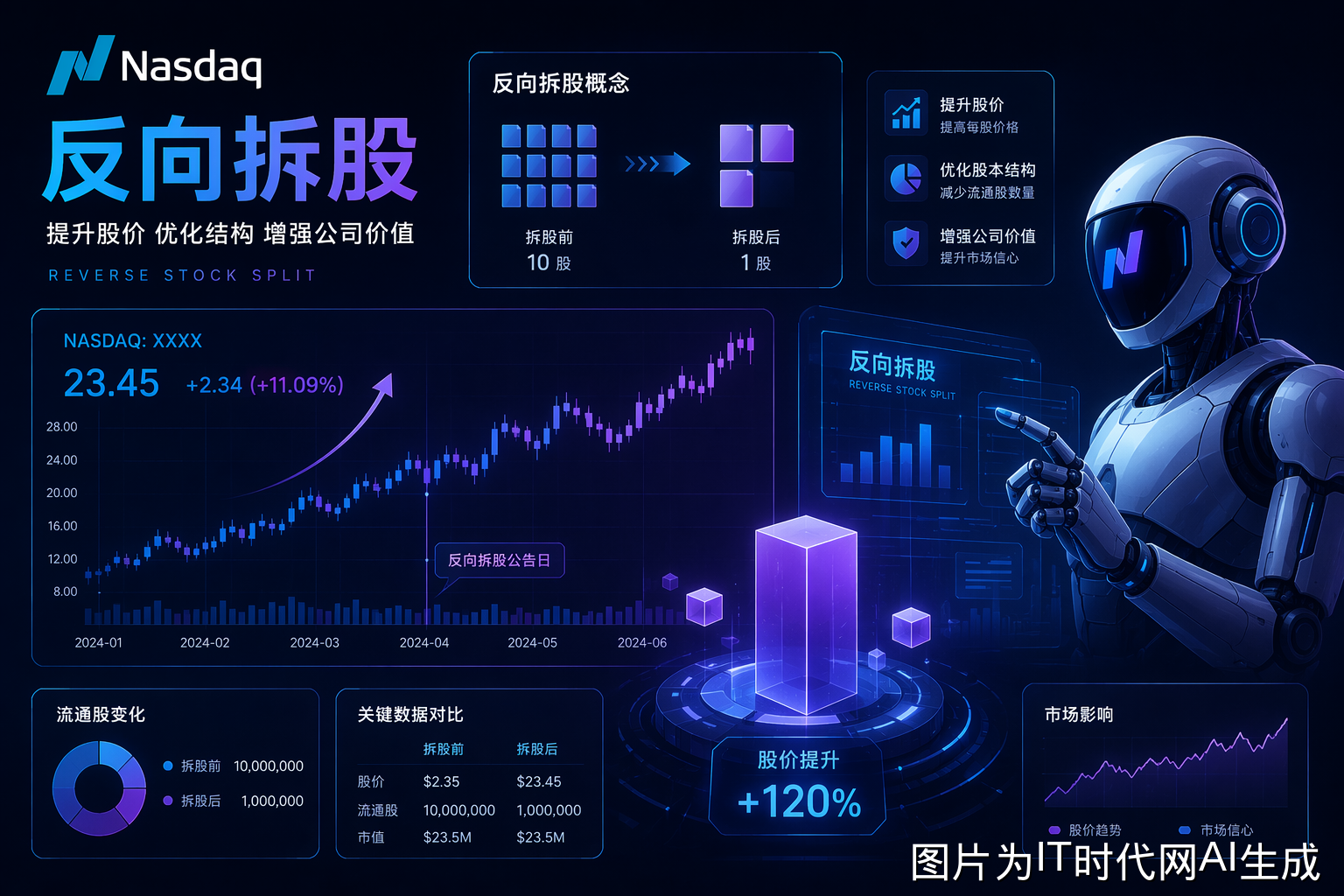 FF反向拆股概念图