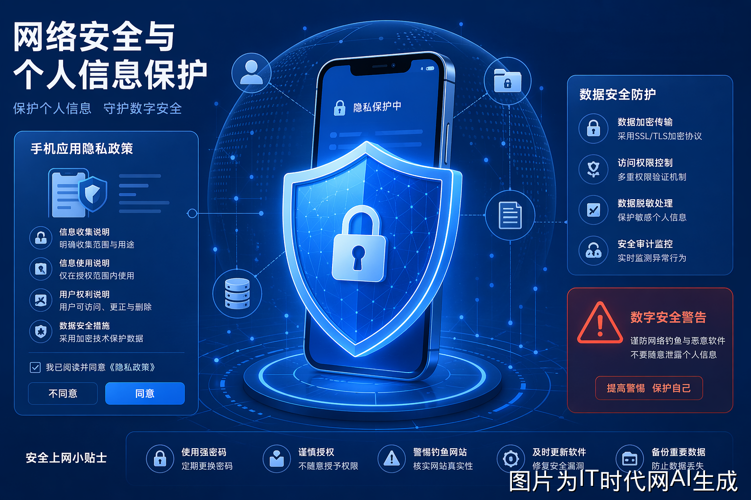 网络安全概念图