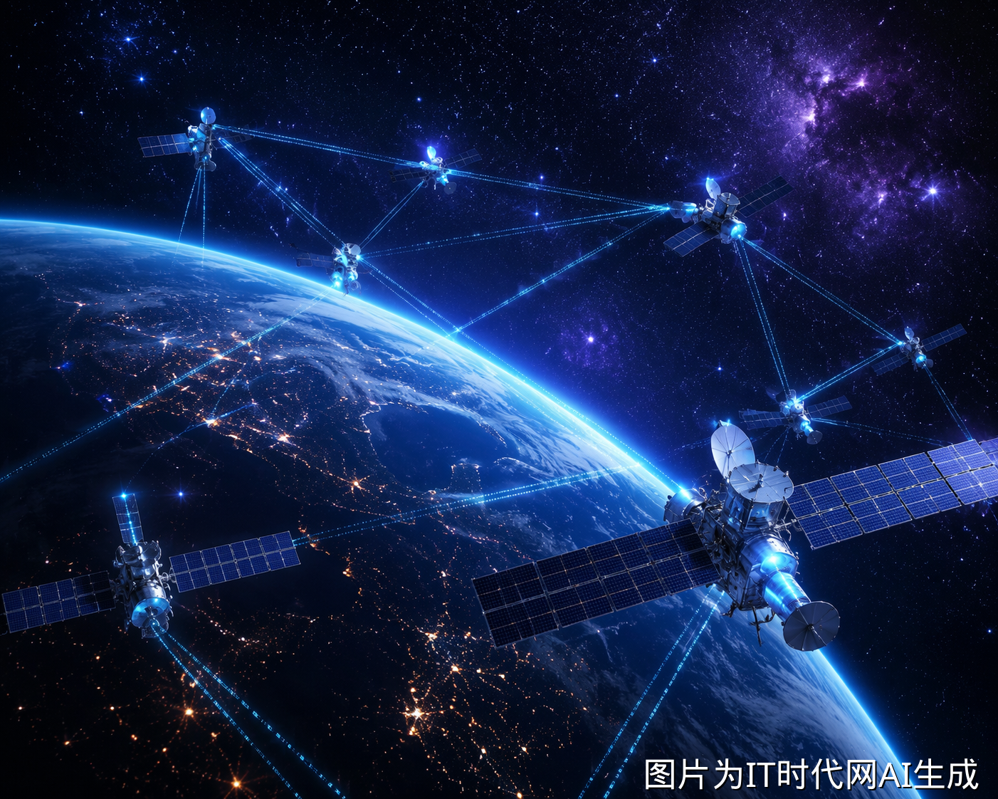 太空算力星座概念图